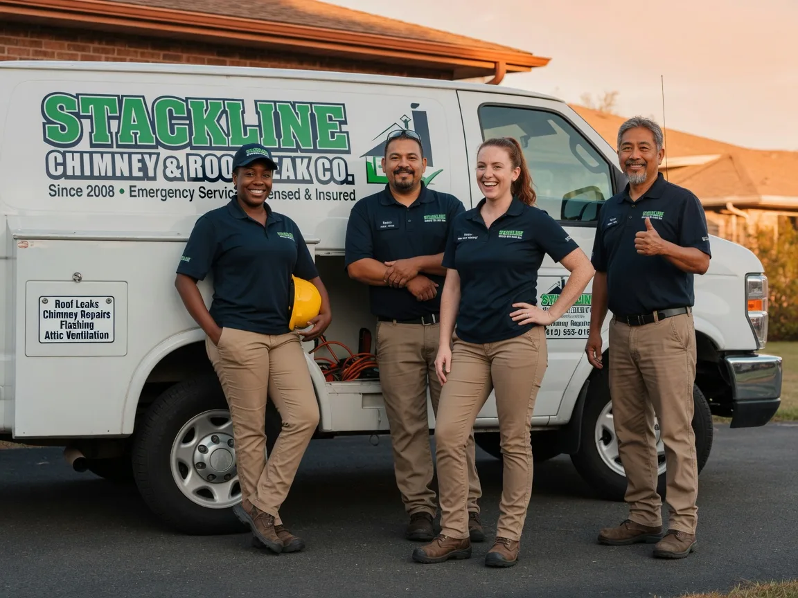 Chimney flashing repair company in Homewood, CA